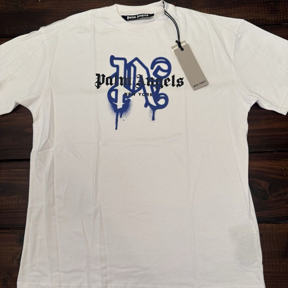 Palm Angels NY Monogram Spray Tee